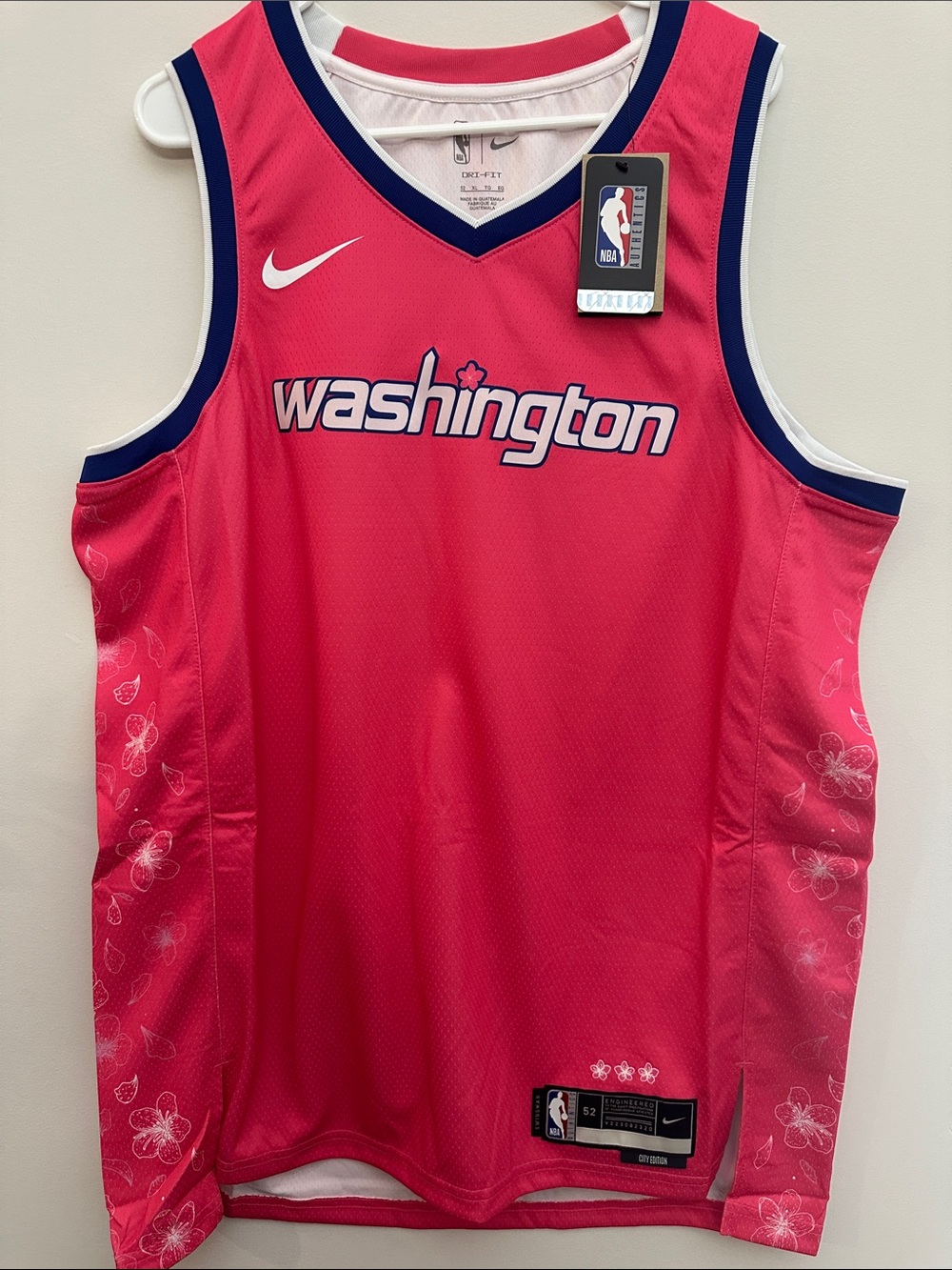 Nike Washington Pink NBA Basketball Jersey